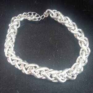 Silver Plated Link Bracelet